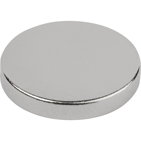 Kipp Raw Magnet Disc Form Ndfeb, D=6 +/-0, 1 K1404.06